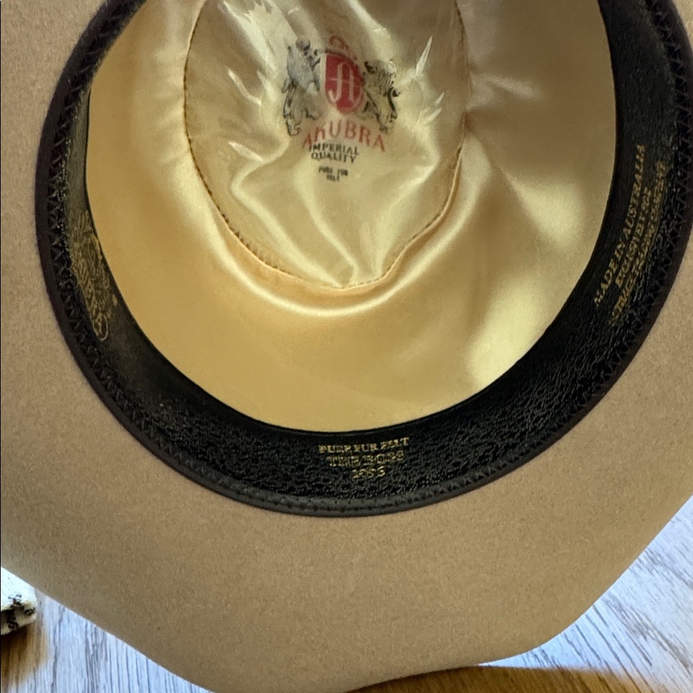 Akubra The Boss Fur Felt Hat Size 56 - Picture 11 of 16